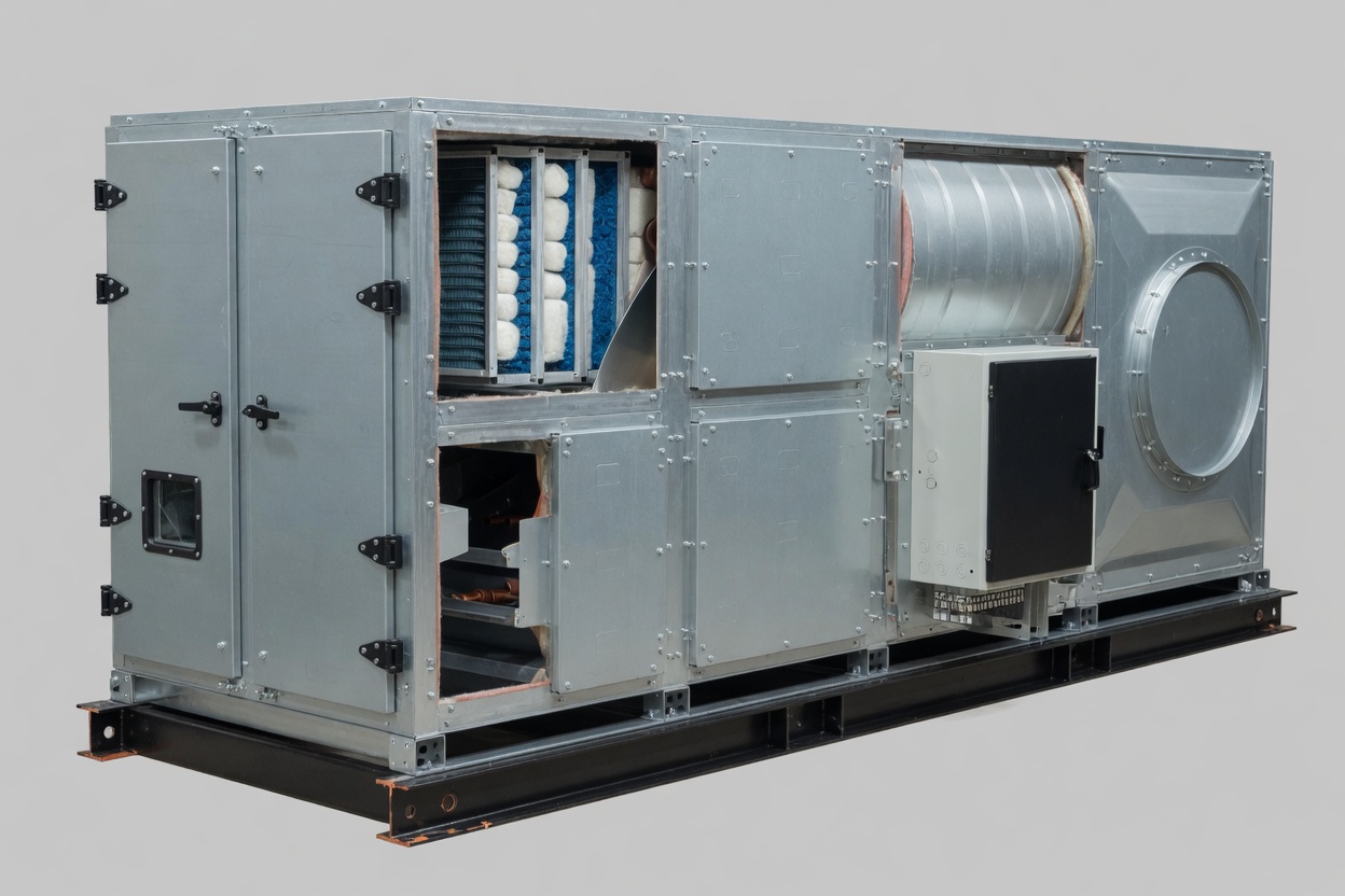HVAC equipment on site